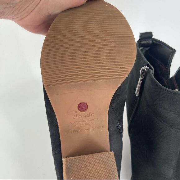 Blondo Norma Nubuck Booties - Picture 2 of 7